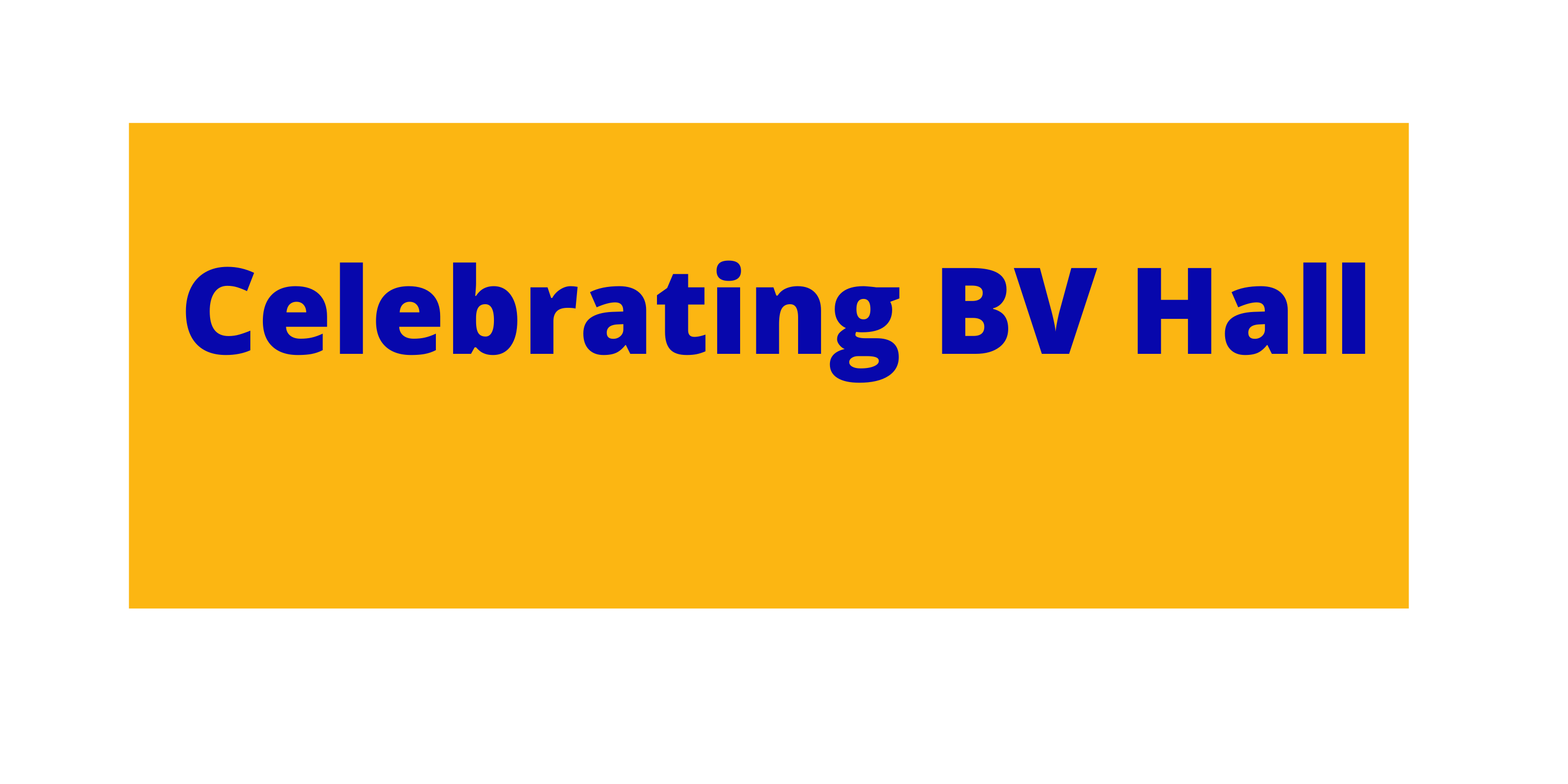 link to celebrating BV Hall page