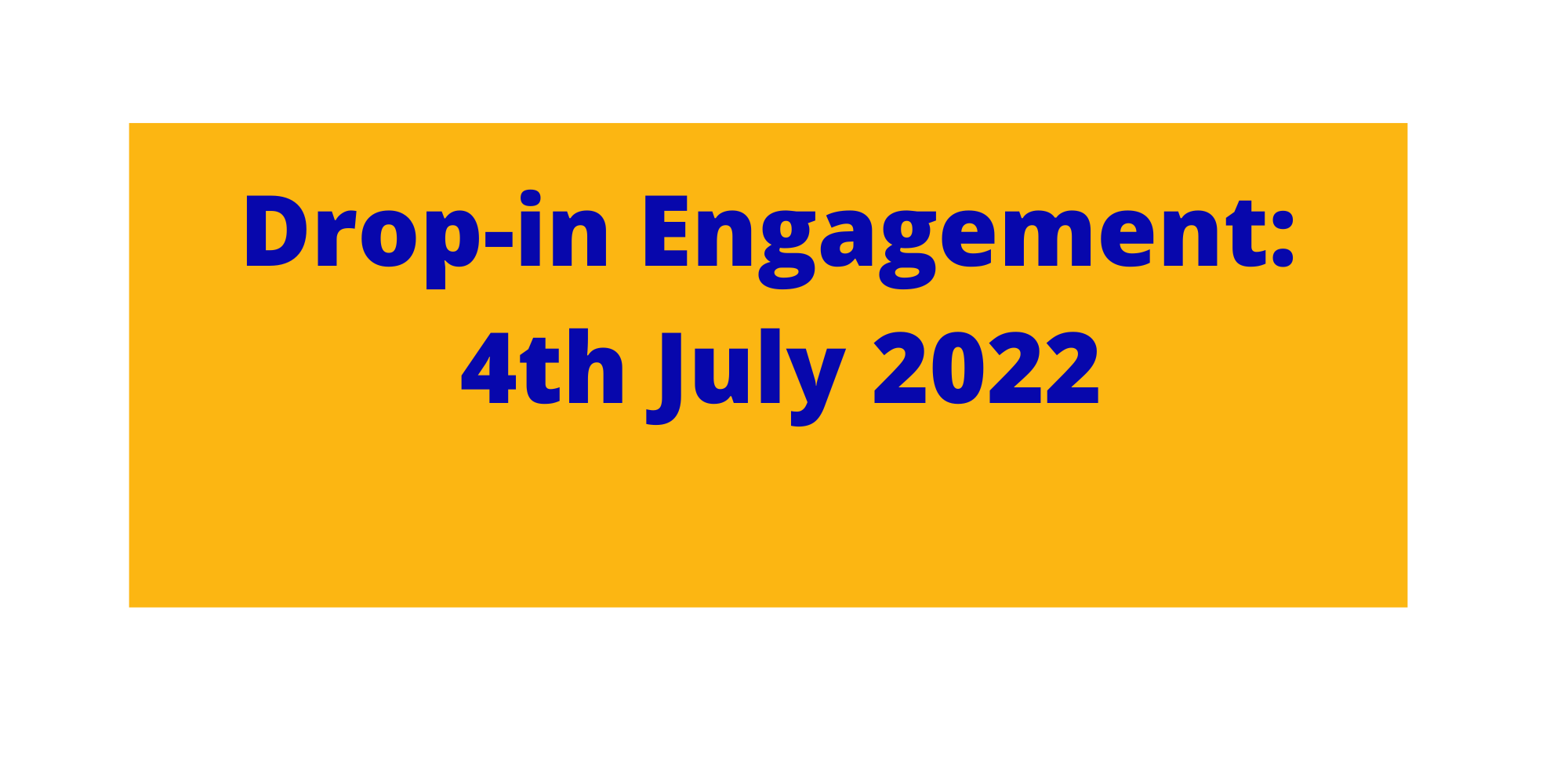 Button design Design Drop-in Engagement 4th July 2022