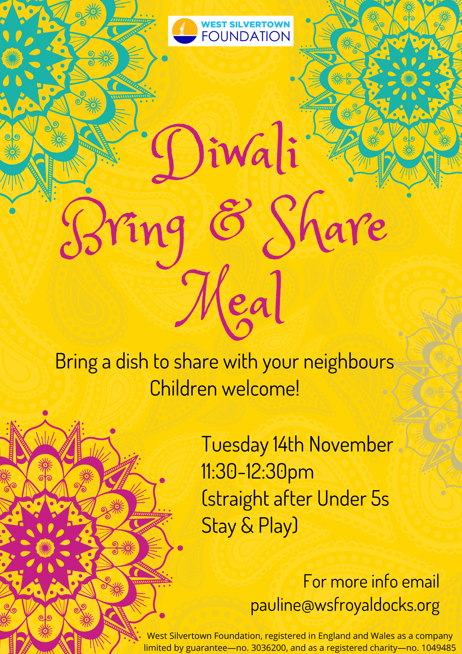 Diwali Bring & Share meal