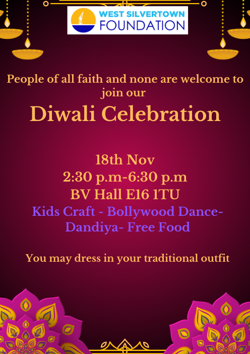 Diwali Celebration Festival of Light Invitation Flyer (1)