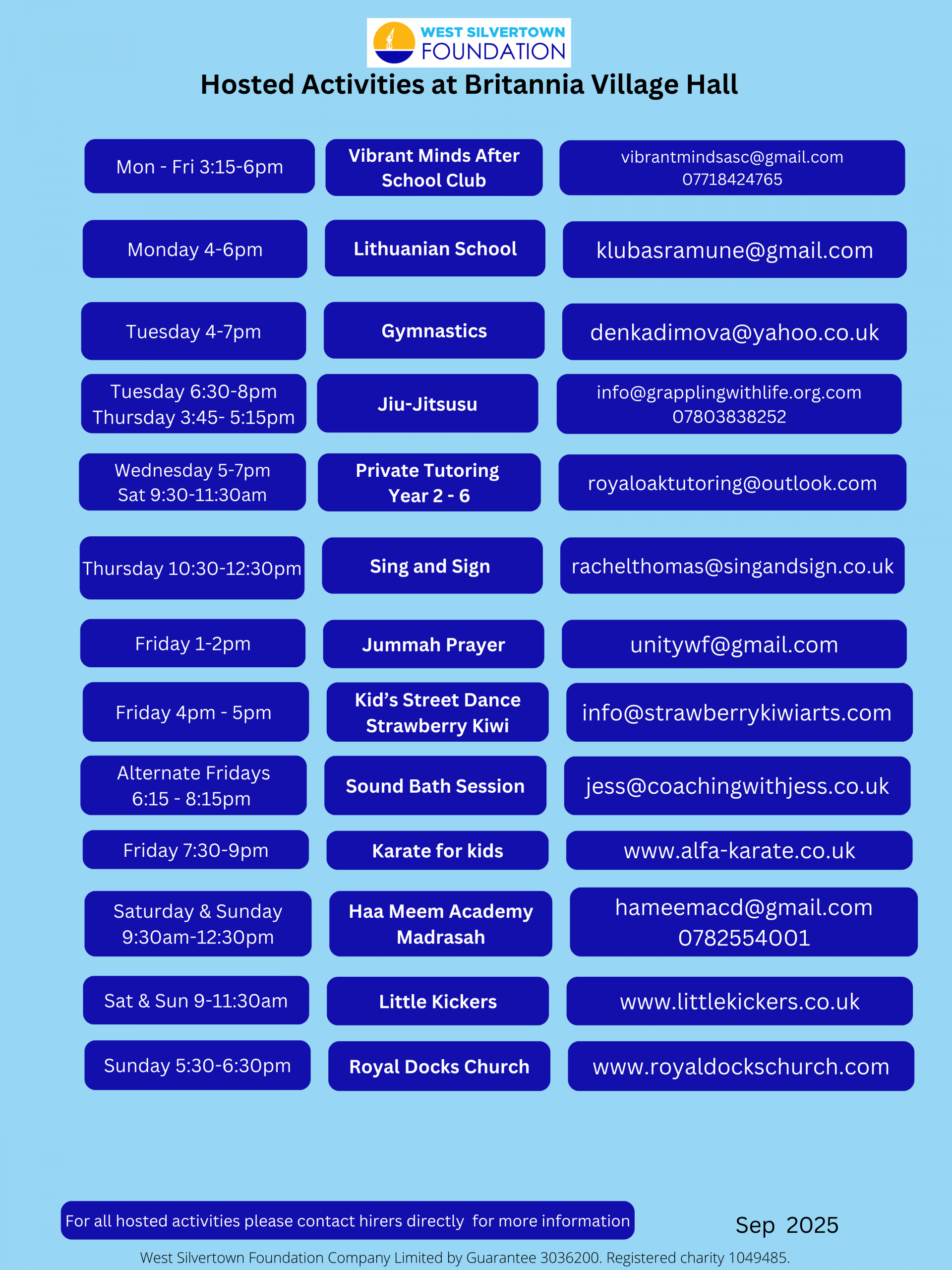 Hosted BV Sep 25