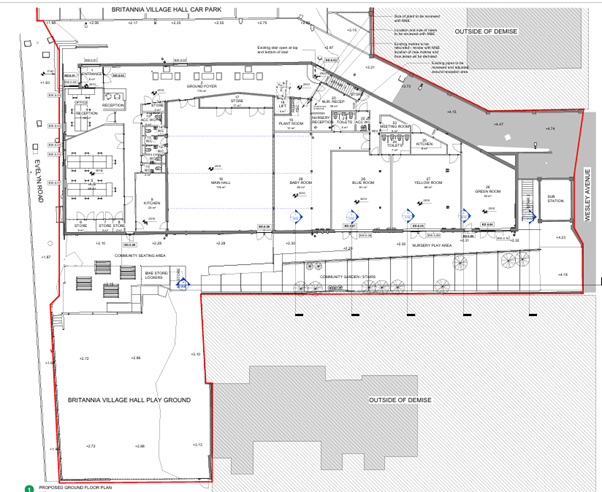 Proposed ground floor