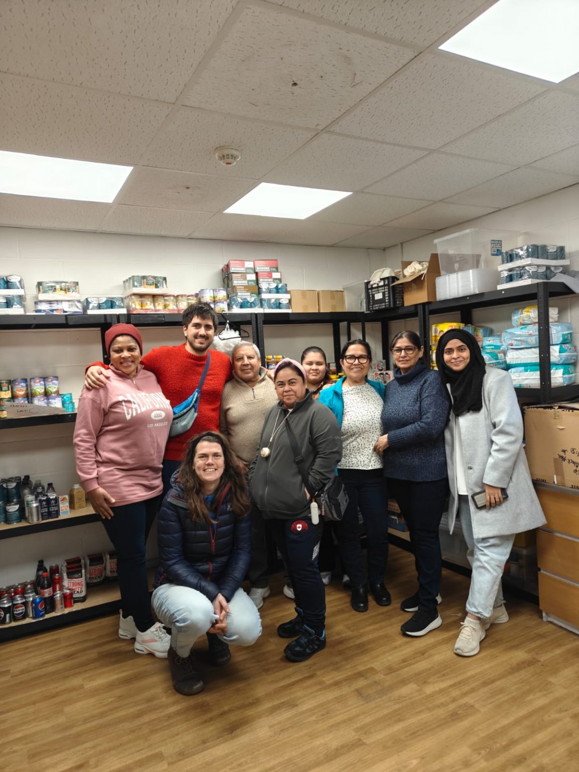 Volunteer team Feb 25