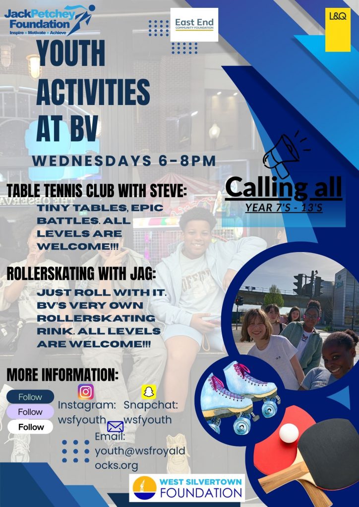 Wednesday's Youth Activities
