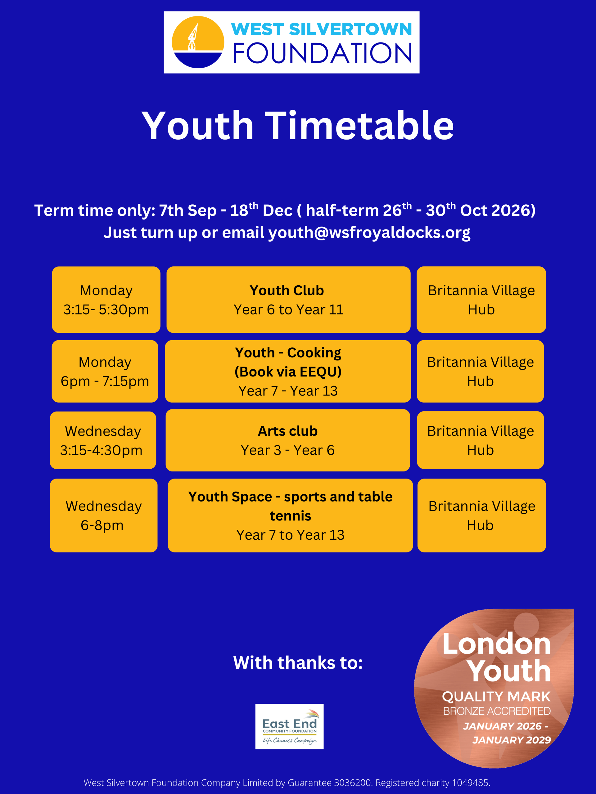 Youth Sep - Dec 2026