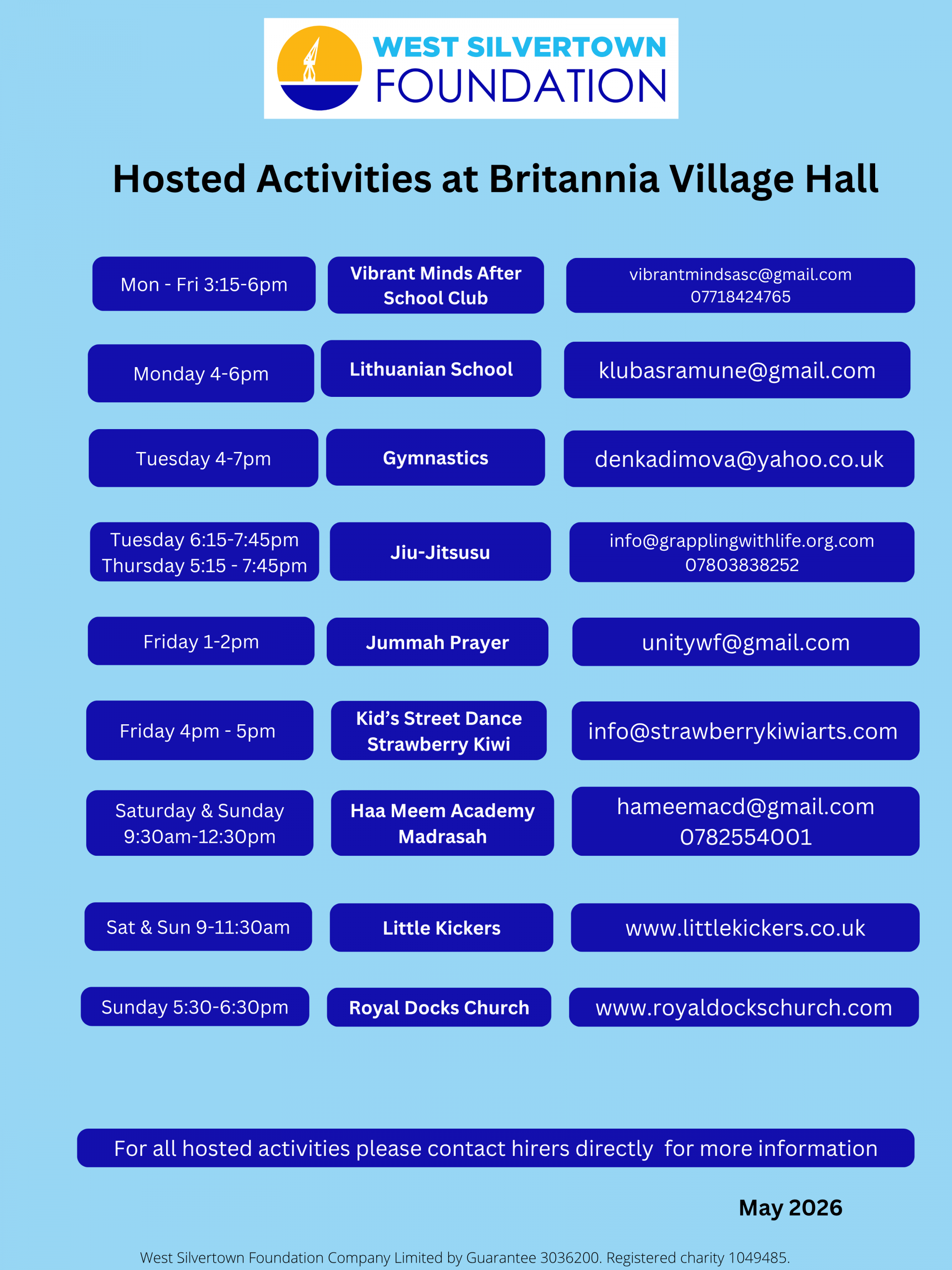 Hosted BV May 26